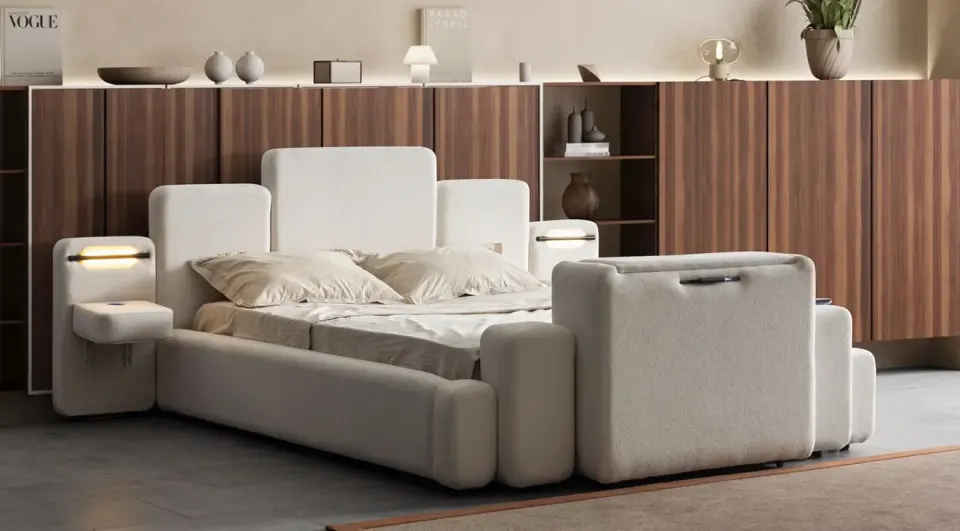Perla Base Headboard Set