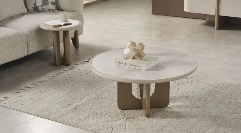 Ahuse Bronze Coffee Table Set