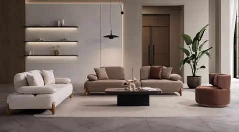 Natia Sleeper Sofa Set
