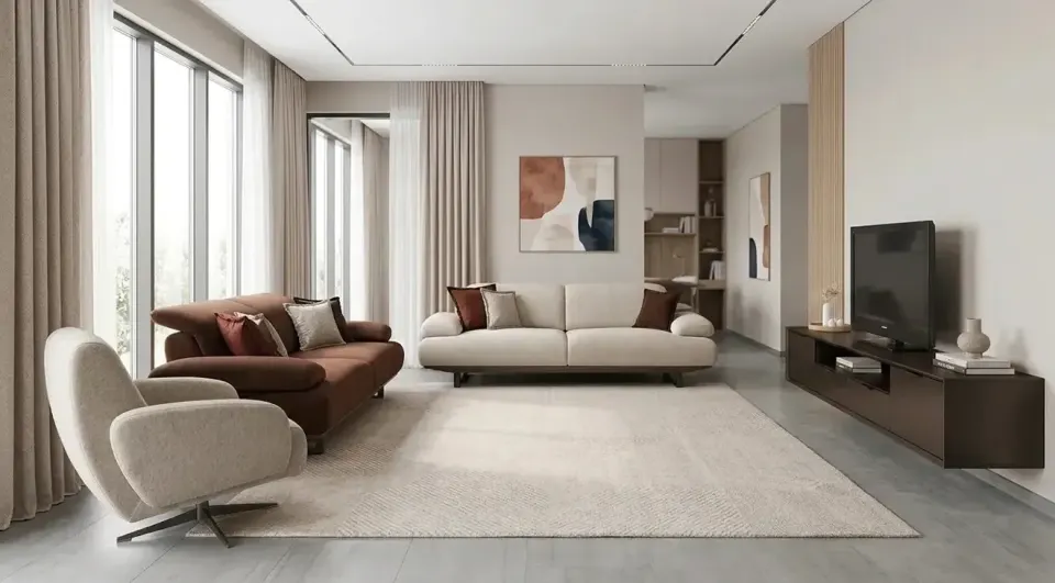 Lara Modern Sofa Set