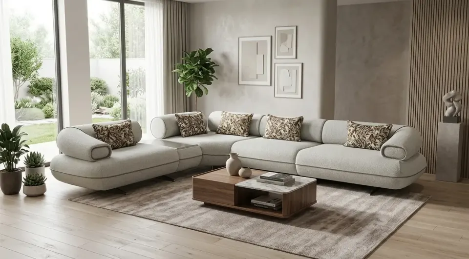 Arya Corner Sofa Set