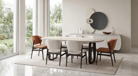 Halka Modern Dining Room Set