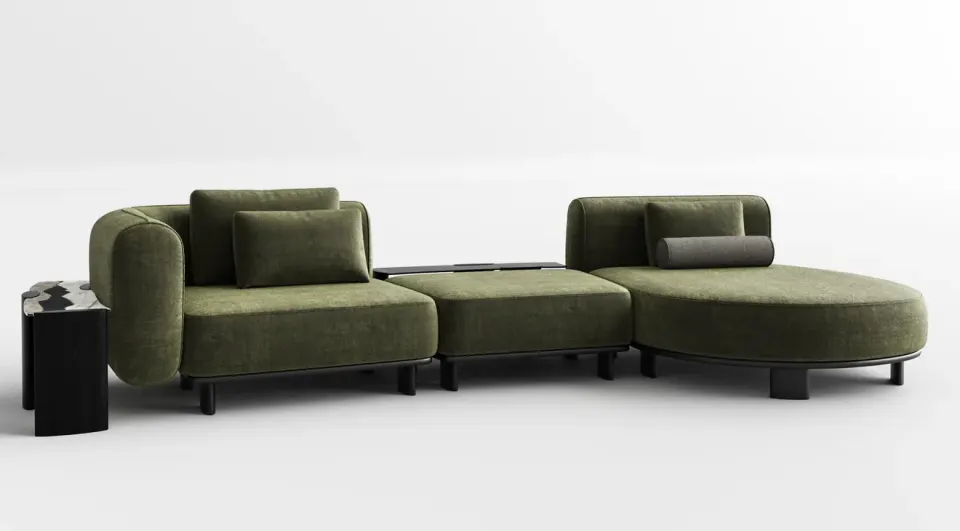 Gallardo Corner Sofa Set