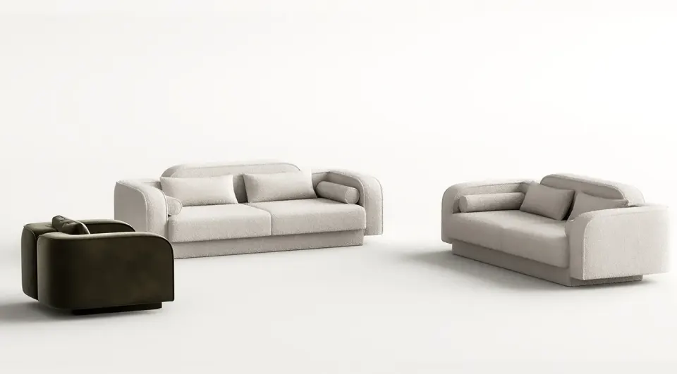 Ruby Modern Sofa Set
