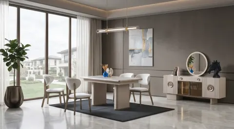 Rana Modern Dining Room Set