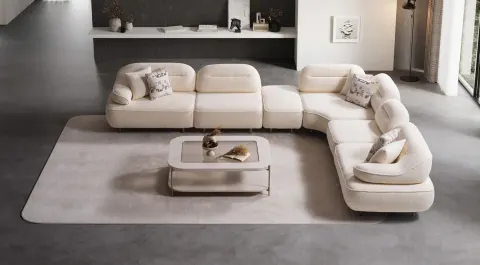 Pragma Corner Sofa Set with Bed
