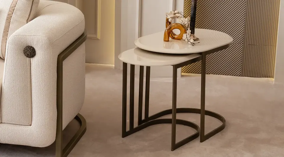 Mocha Modern Nesting Tables