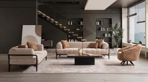 Stella Modern Sleeper Sofa Set