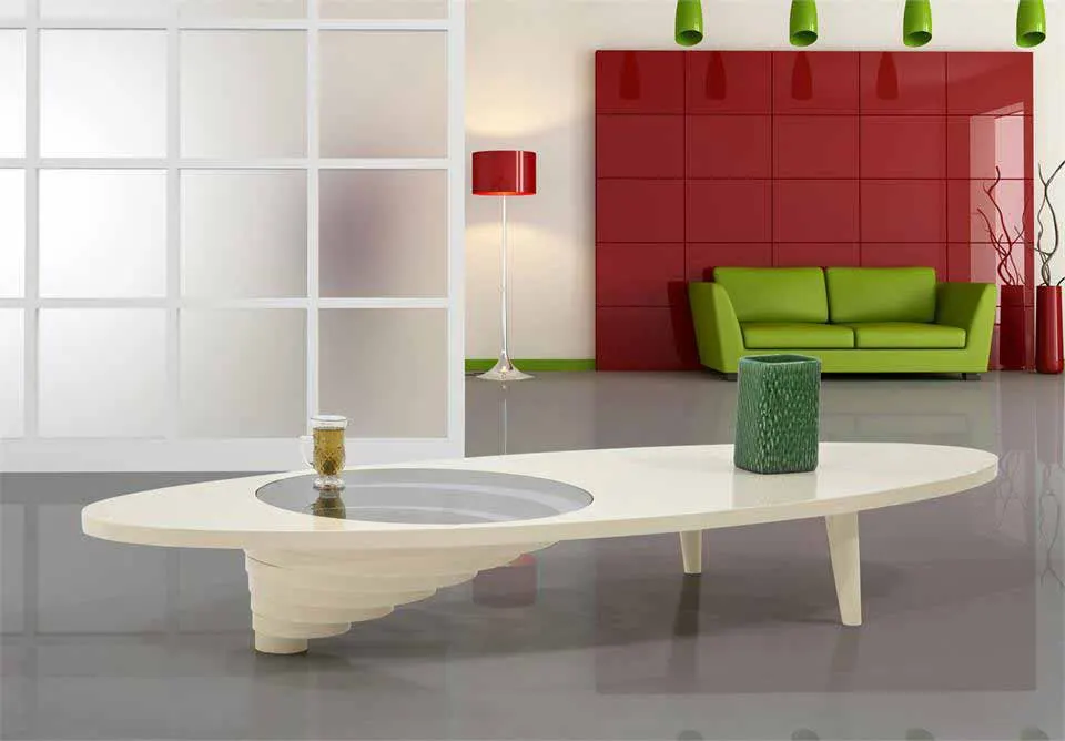 Şehrazat Beyaz Coffee Table
