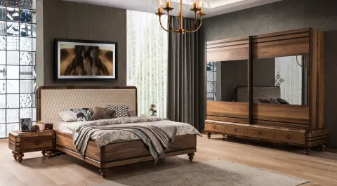 Mariza Sliding Door Bedroom Set