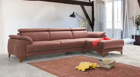 Oscar Relax Motorized USB Input Corner Sofa Set 2