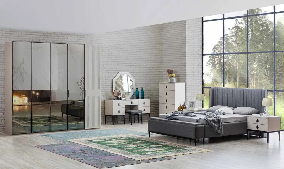 Defne 5 Door Bedroom Set