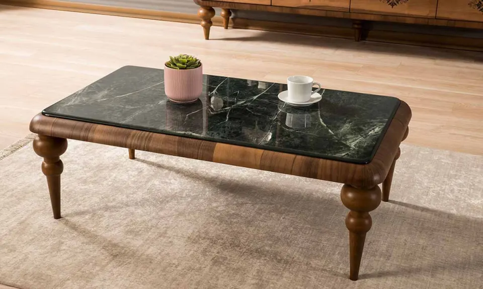 Mariza Coffee Table (Marble Pattern)