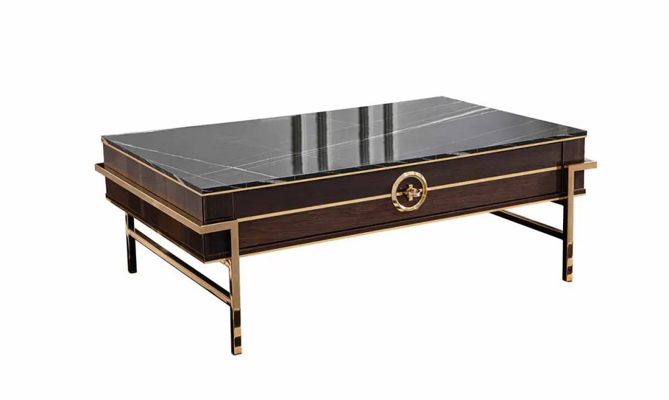 Ramsey Metal Leg Coffee Table