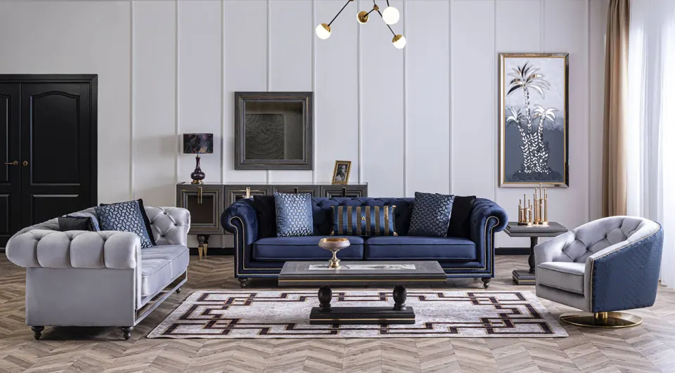 Madrid Chester Sofa Set