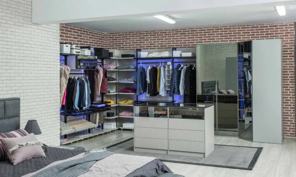 Istanbul Led Işıklı Wardrobe