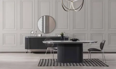 Çırağan Metal Leg Dining Room Set