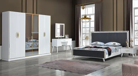 İnci 6 Door Bedroom Set