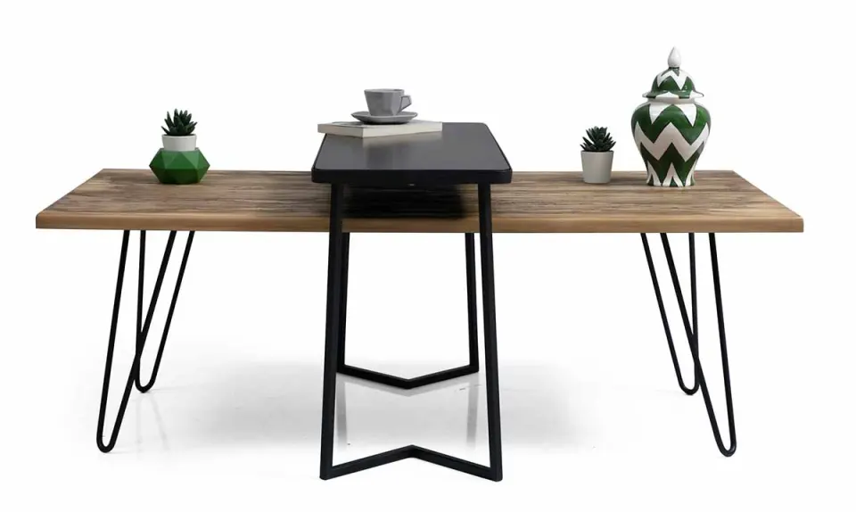 Afrodit Coffee Table (Metal Leg)