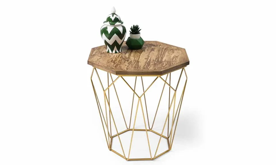 Atena Side Table (Metal Leg) 02