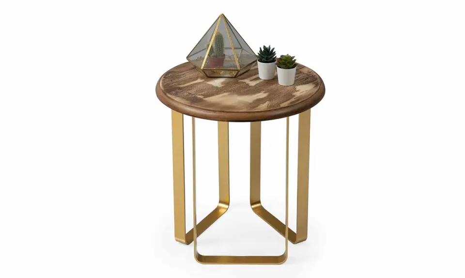 Harmony Side Table (Metal Leg) 