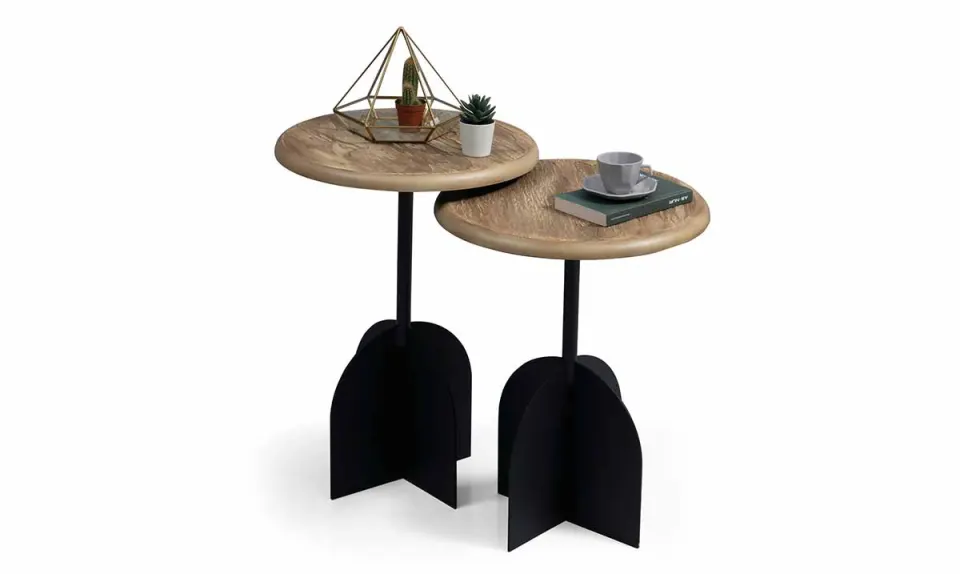 Rocket Side Table (Metal Leg)