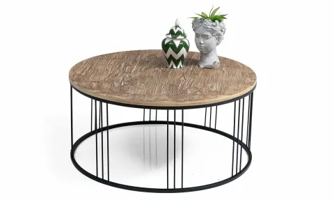 Touch Coffee Table (Metal Leg) 