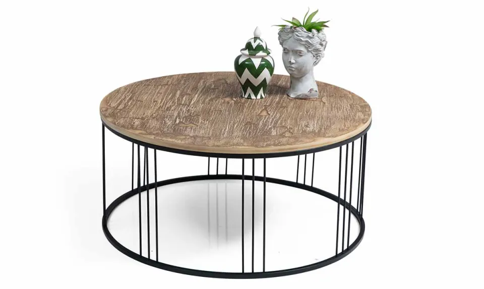 Touch Coffee Table (Metal Leg) 