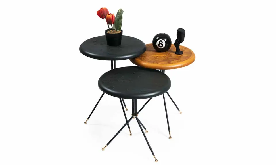 Ulyana Side Table (Metal Leg)