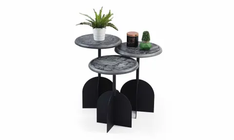 Rocket Side Table (Metal Leg) 02