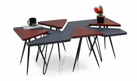 Pissa Coffee Table (Metal Leg) 01