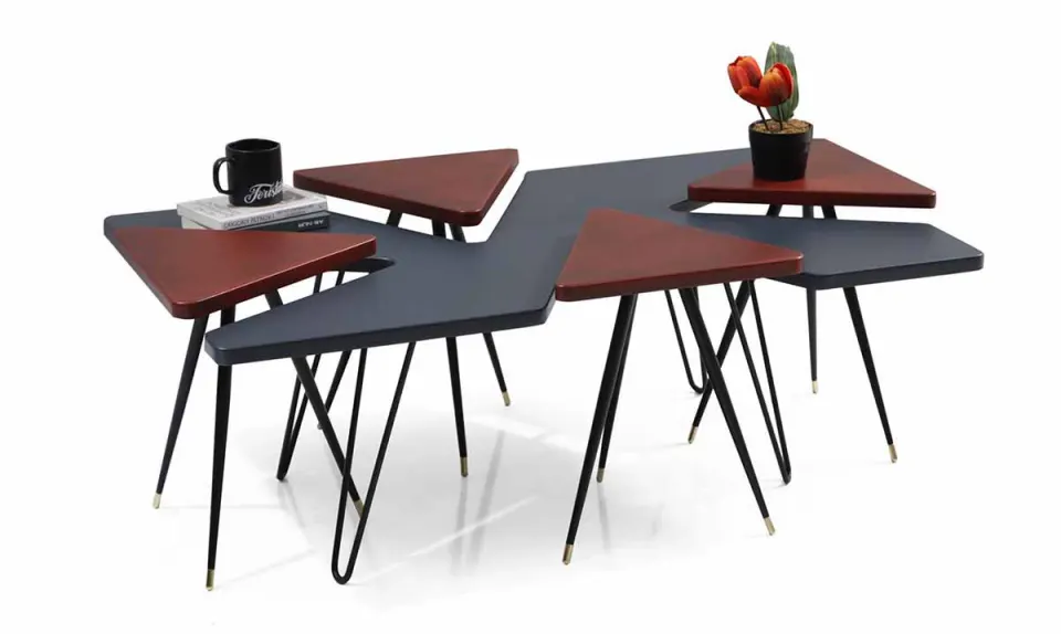 Pissa Coffee Table (Metal Leg) 01