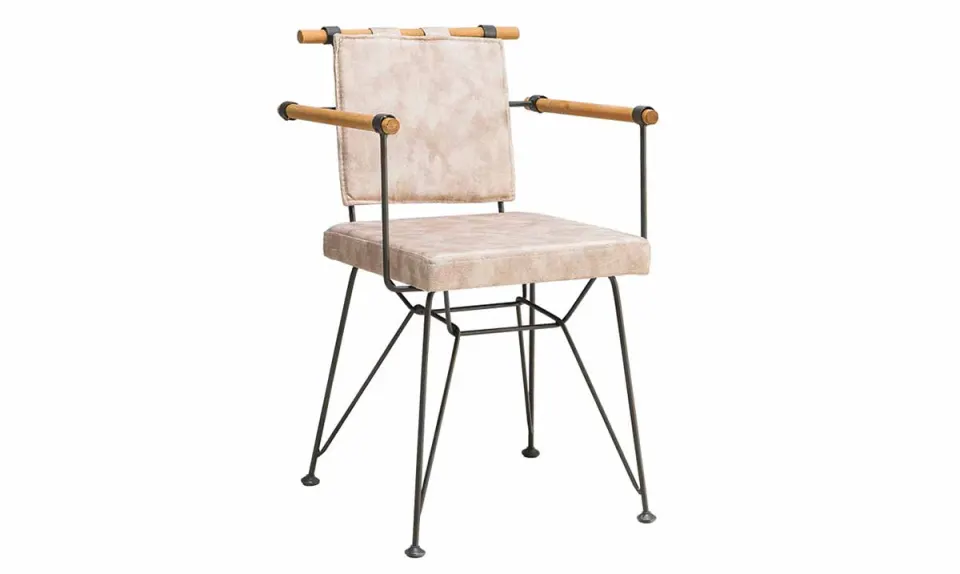 İnel Metal Leg Chair
