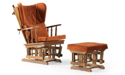 Karmen Rocking Chair (Orange)
