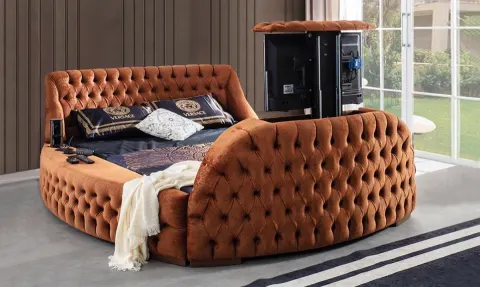 Soft Life TV Mechanism Smart Bedstead