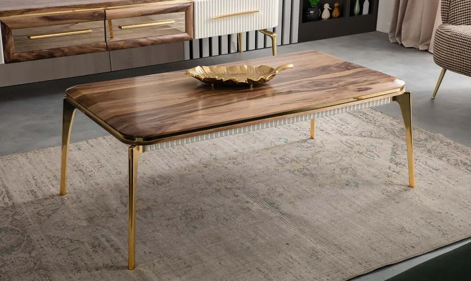 Aura Metal Leg Coffee Table