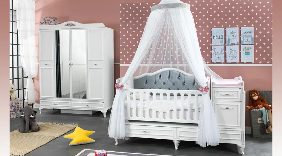 Angel 4 Doors Baby Room Set