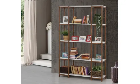 Porto Wooden Bookshelf