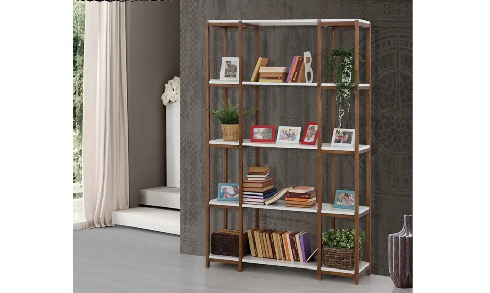 Porto Wooden Bookshelf