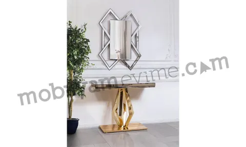 Bernardo Gold Metal Leg Dresser