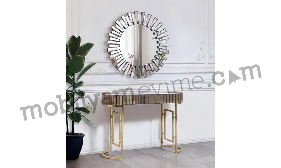 Sergio Gold Metal Leg Dresser