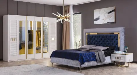 Gloria 6 Door Bedroom Set
