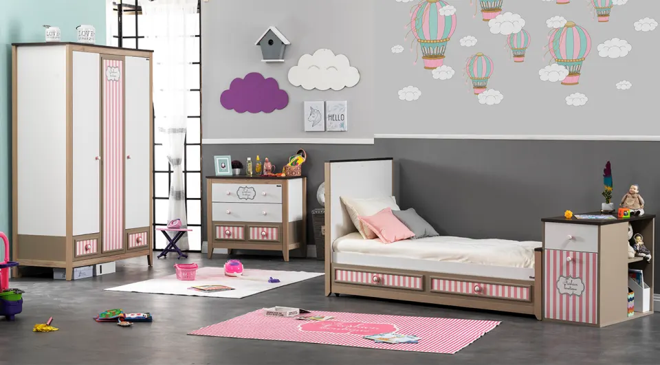 Melodi Pink Baby Room Set