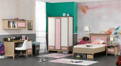Melodi Pink Young Room Set