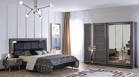 Madrid Sliding Door Bedroom Set
