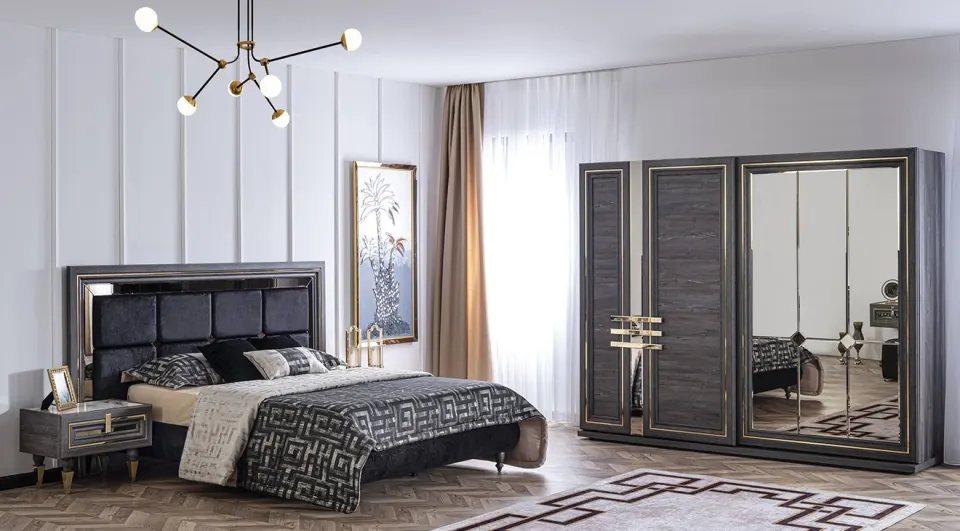 Madrid Sliding Door Bedroom Set