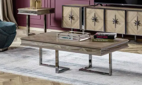 Voga Metal Leg Coffee Table