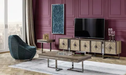 Voga Metal Leg TV Unit