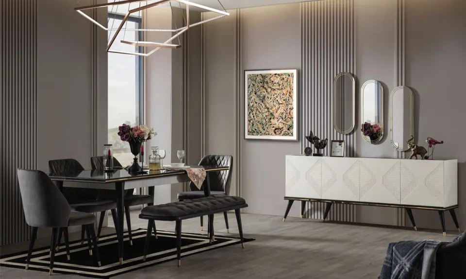 Salkım Moonstone Dining Room Set