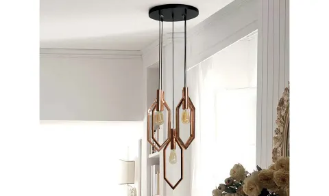 Piramit Copper Pendant Lights
